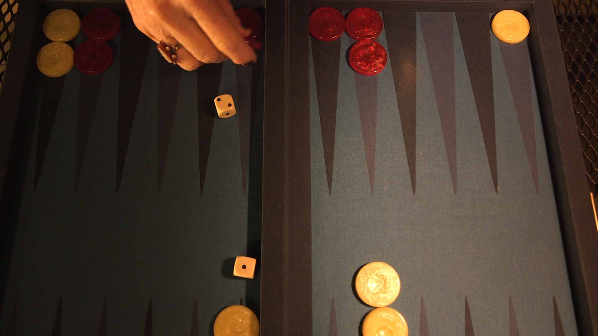 The Painter's Wife Takes a Shot: Backgammon